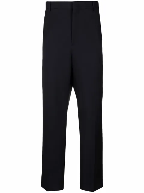 Valentino Garavani straight-leg tailored trousers Blue VRBG8125S