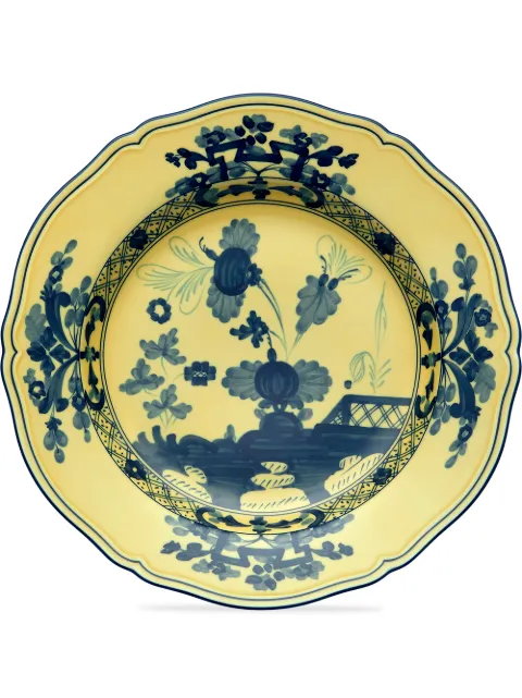 GINORI 1735 Oriente Italiano dessert plate Yellow 003RG00FPT110010210G00123900