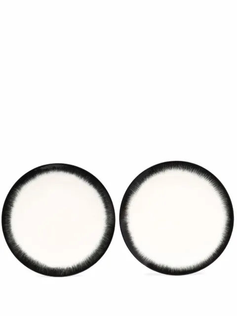 Ann Demeulemeester X Serax Dé Plate set of two plates White B4019301