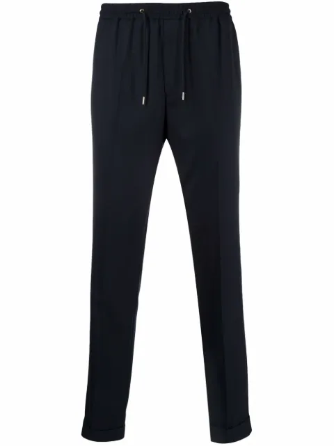 Paul Smith drawstring tapered trousers Blue M1R921TG00001