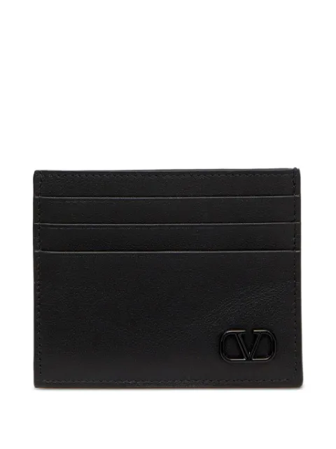 Valentino Garavani VLogo Signature card holder Black YP0S49ZQU