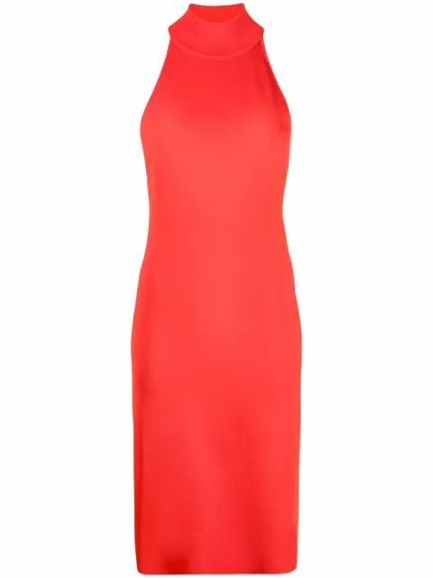 Givenchy knitted sleeveless dress Red BW216B4ZA5