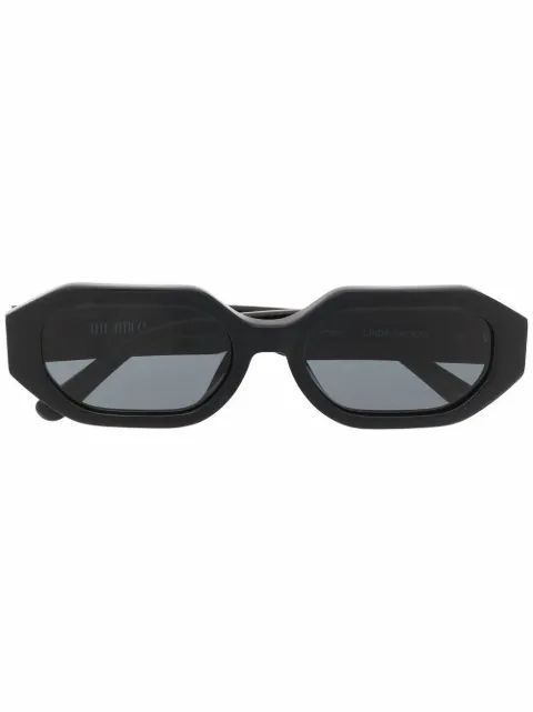 Linda Farrow x The Attico Irene sunglasses Black ATTICO14