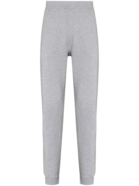 Sunspel cotton tapered track pants Grey MTRS1518