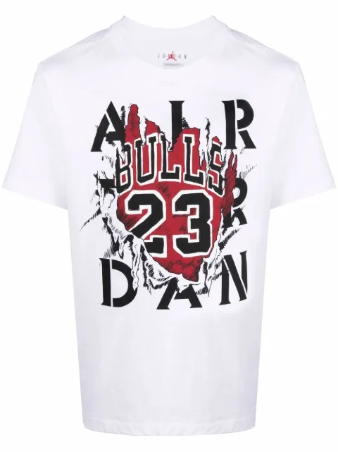 Jordan graphic print T-shirt White DD5259