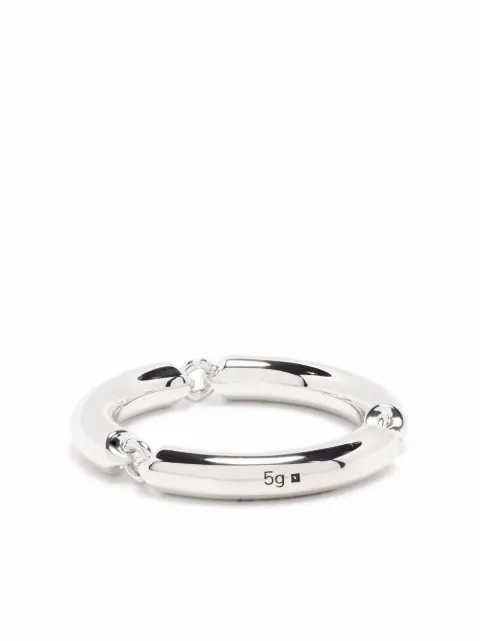 Le Gramme 5g polished link ring Silver LGCARPO3AN181105