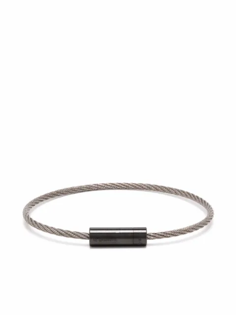 Le Gramme 7g cable bracelet Silver LGCCNBR05107