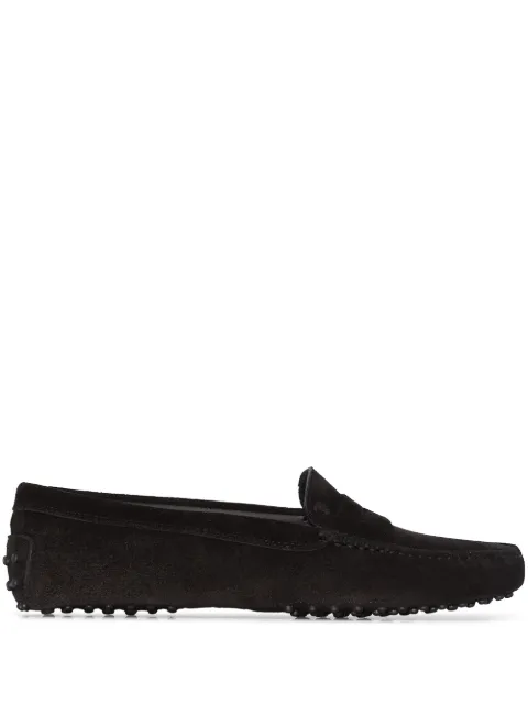 Tod's Moccasin suede loafers Black XXW00G00010RE0