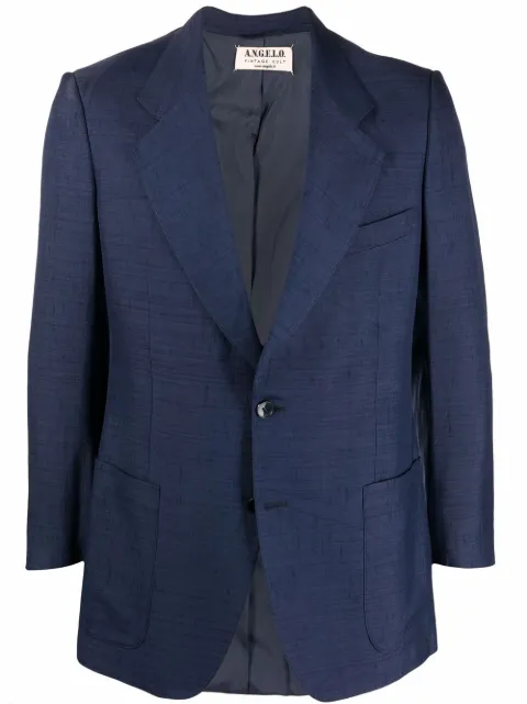 A.N.G.E.L.O. Vintage Cult 1970s single-breasted blazer Blue ANC290T