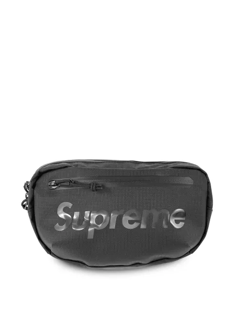 Supreme logo-print waist bag Black SU10320