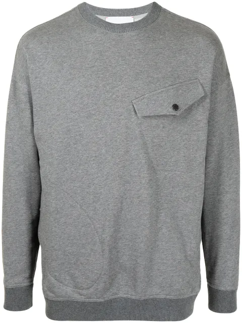 Ports V chest flap-pocket jumper Grey VM9KKX03HCC027