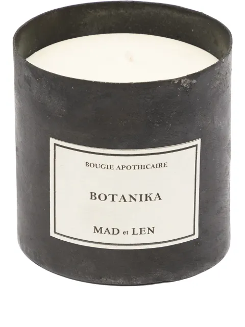 MAD et LEN Botanika-scented candle Black BA64