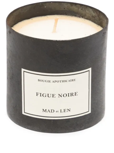 MAD et LEN Figue Noire scented candle Black BA19