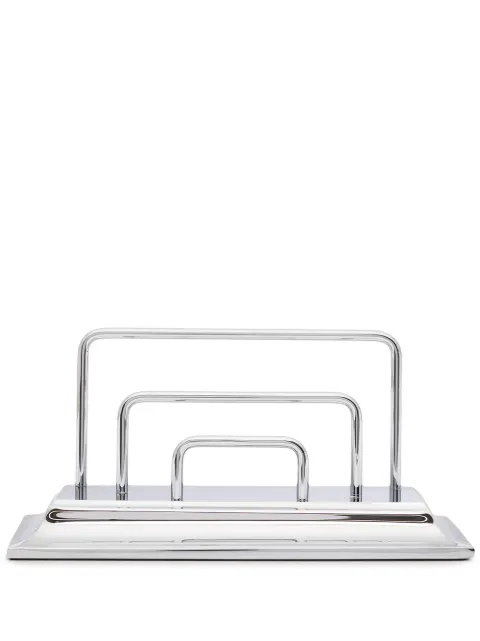 El Casco chrome letter rack Silver 1672CRC
