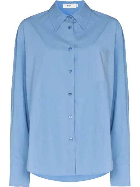 The Frankie Shop Lui organic-cotton shirt Blue TSHLUI300LUIORGANICCOTTONSHIRT