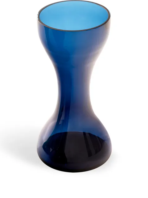 Cappellini Newson glass vase Blue PO9369BLU