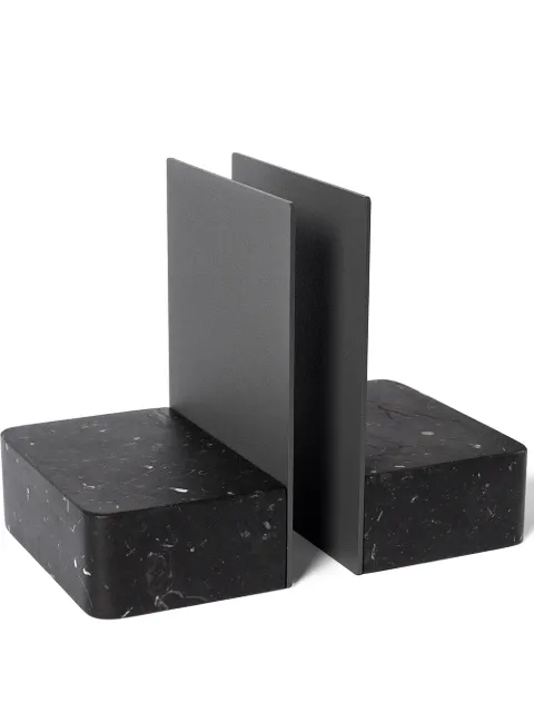 Salvatori Pietra set of 2 bookends Black 19522