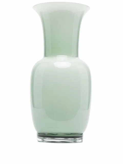 Venini Opalino glass vase Green FO370622000O0BFG