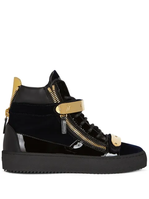 Giuseppe Zanotti Coby high-top sneakers Blue RS10053002