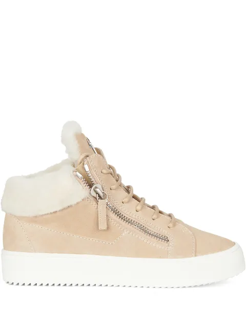 Giuseppe Zanotti Kriss Winter mid-top sneakers Neutrals RW10000004