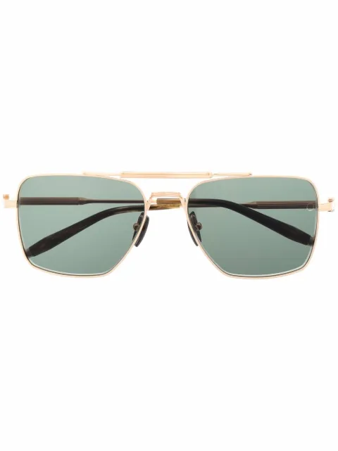 Akoni Eos square-frame sunglasses Gold AKS201A