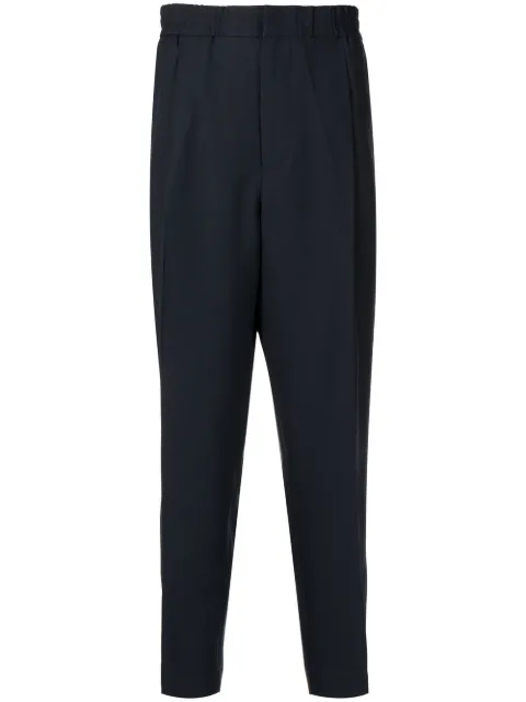3.1 Phillip Lim pleat-detail tapered trousers Blue P2115056STSM