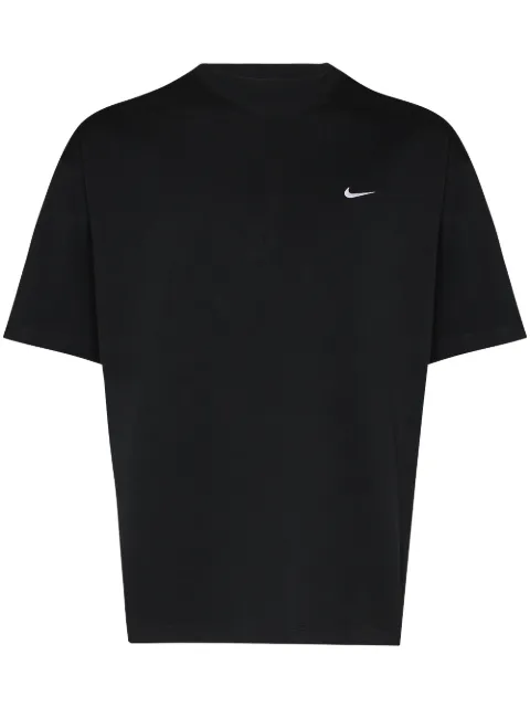 Nike Swoosh logo cotton T-shirt Blue CV0559