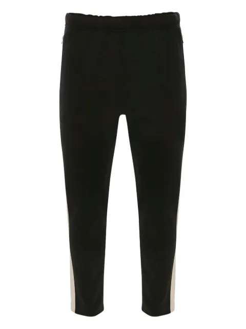 Alexander McQueen side-stripe track pants Black 653536QRR02