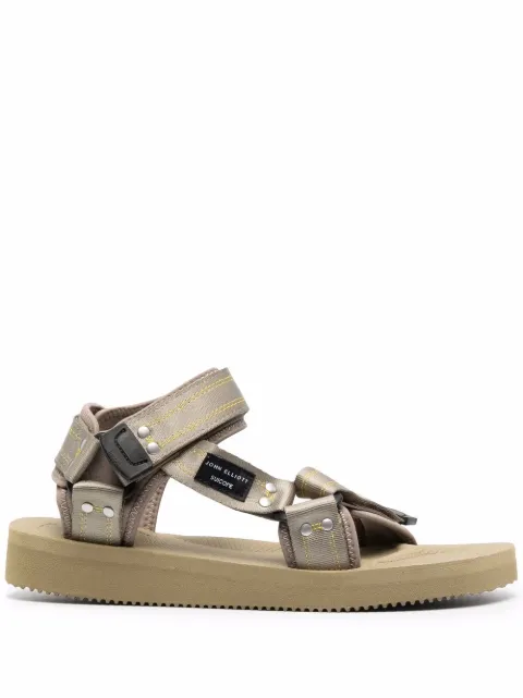 Suicoke touch-strap open-toe sandals Green OG271CABJEB