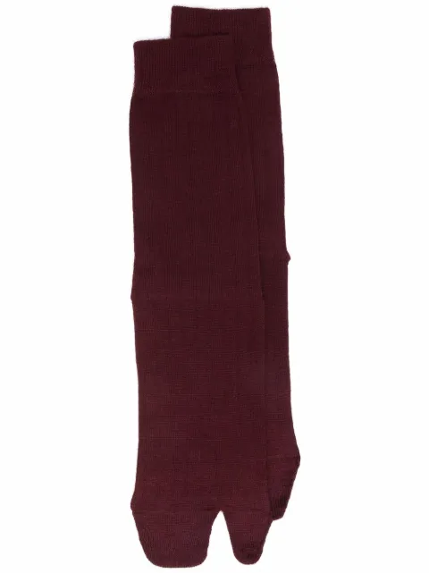 Maison Margiela Tabi socks Red S51TL0052S17867