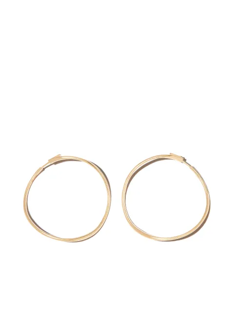 Anita Ko 18kt yellow gold Twisted hoop earrings Gold AKTWHPYG