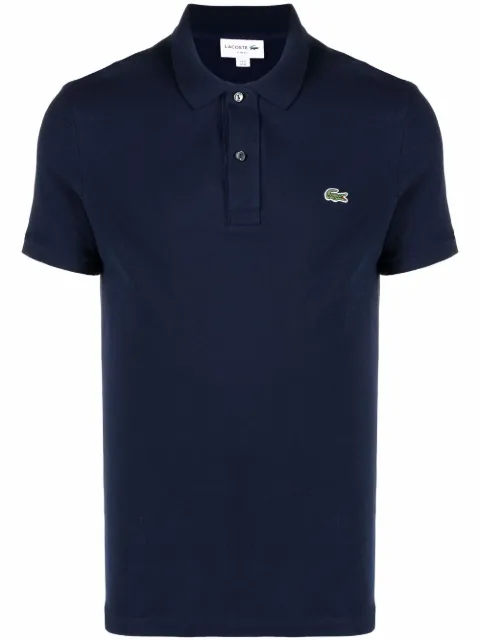 Lacoste pique-knit cotton polo shirt Blue PH4012