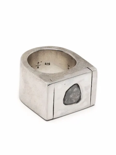 Parts of Four Plate ring Silver 16148