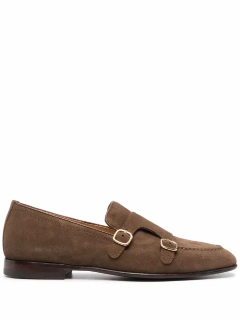 Scarosso Ernesto monk shoes Brown ERNESTOLOAFTOBSUED