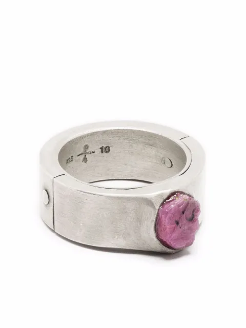Parts of Four Sistema ring Silver 13019