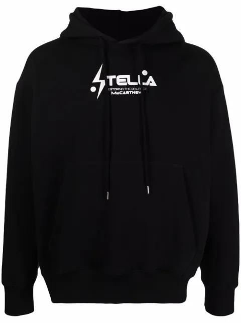 Stella McCartney Restoring The Balance hoodie Black 601846SNP08