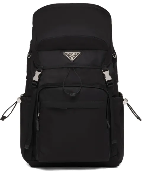 Prada Re-nylon and Saffiano leather backpack Black 2VZ090VOOO2DMG