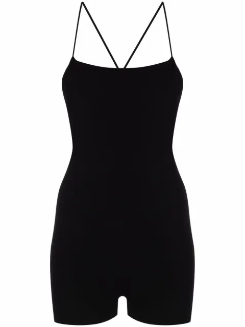 RED Valentino spaghetti-strap bodysuit Black RKZ00V5UY