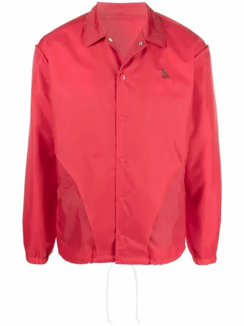 Undercover Zerstören-print lightweight jacket Red UC1A42122