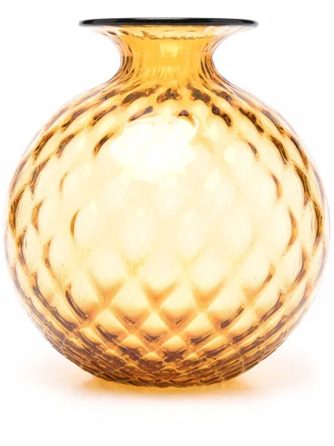 Venini Monofiori Balloton vase Yellow FO310018000F0BCK