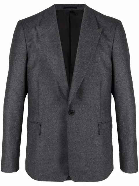 The Row peak lapels single-breasted blazer Grey 91W1503