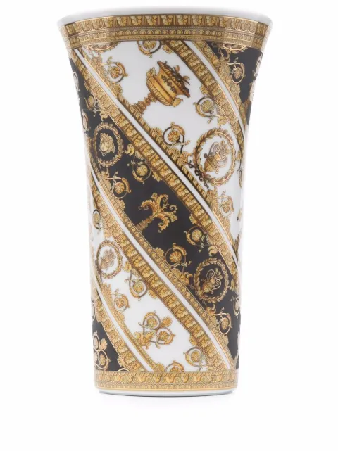 Versace Barocco-print vase Gold 1409140365126020
