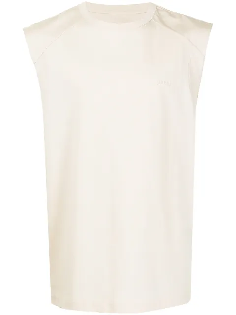 Juun.J graphic-print vest Neutrals JC1442P350J02