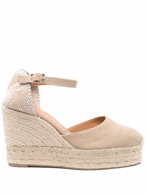 Castañer Carol wedge espadrilles Neutrals 0216542017