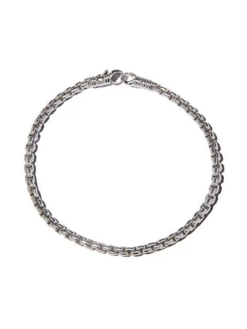 Tom Wood Venetian rhodium-plated sterling silver bracelet Silver B51232BSM01S925B