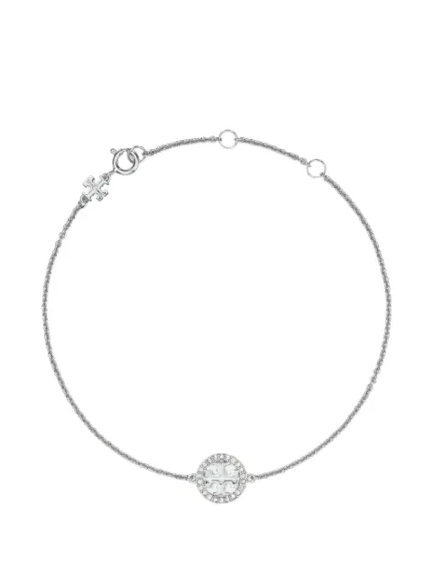 Tory Burch Icon pavé chain bracelet Silver 80997