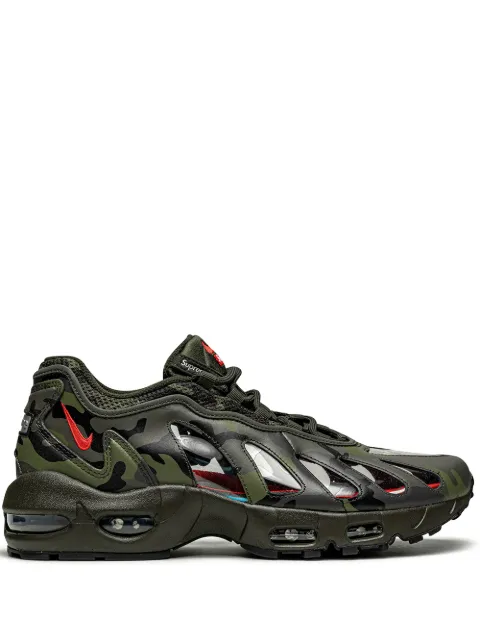 Nike x Supreme Air Max 96 "Camo" sneakers Green CV7652