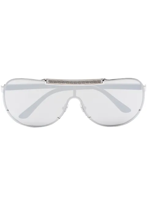 Versace Eyewear pilot-frame sunglasses Silver 0VE21404010006G
