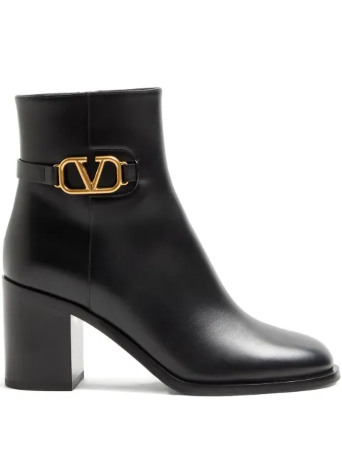 Valentino Garavani 75mm VLogo Signature ankle boots Black WS0CK1DSH