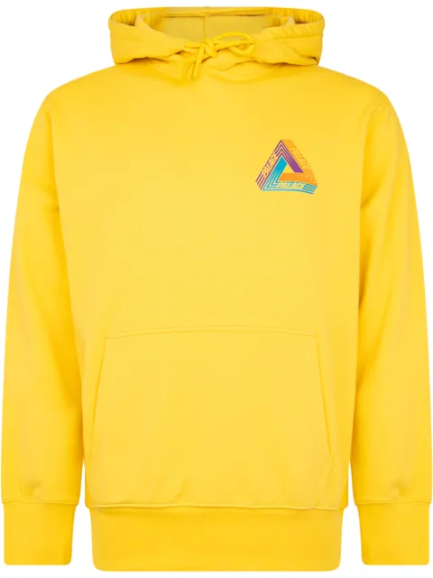 Palace Tri-Dart logo-print hoodie Yellow P19HD090